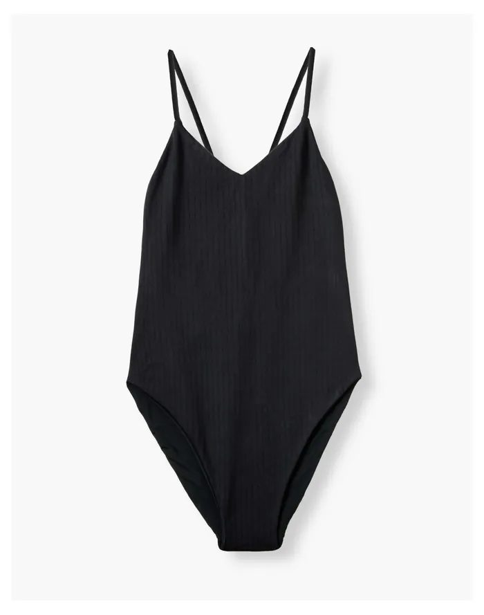 Women OOKIOH Agadir One Piece Swimsuit Black Madewell Swim Women OOKIOH Agadir One Piece Swimsuit Black Madewell Swim
