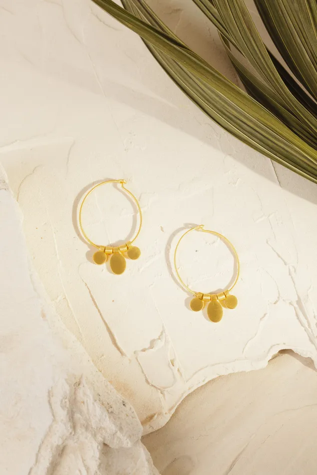 Women Panka Or Earrings Des Petits Hauts Jewellery Dph X Feeka