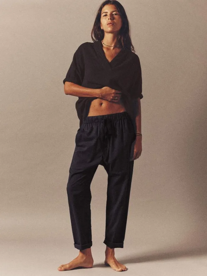 Women Pants and Jumpsuits Xirena Black Draper Pant