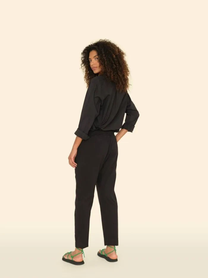 Women Pants and Jumpsuits Xirena Black Draper Pant