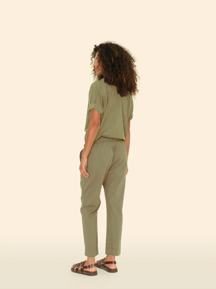 Women Pants and Jumpsuits Xirena Dark Seagrass Draper Pant