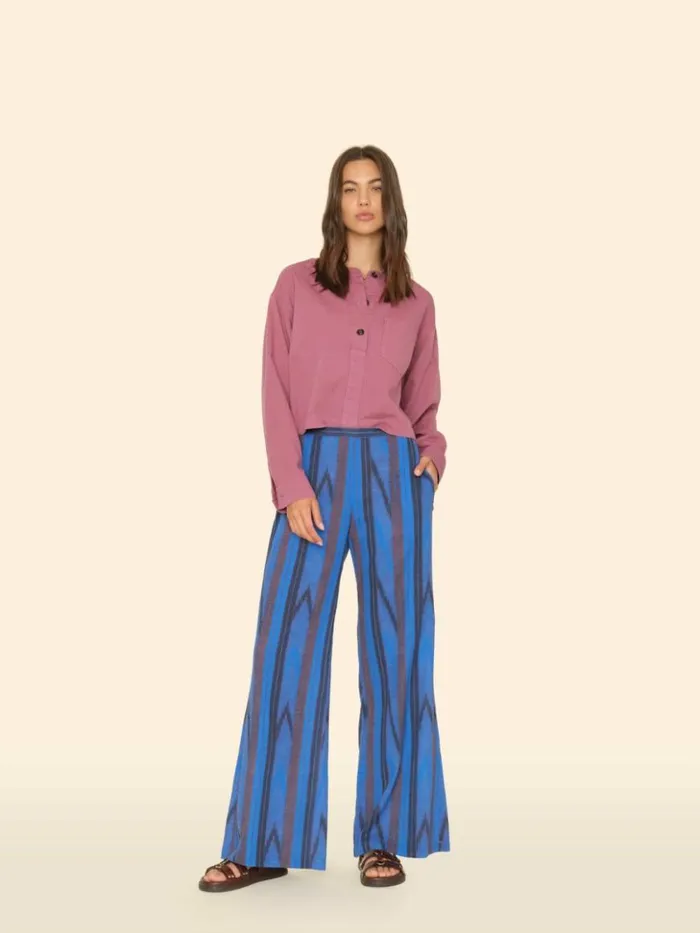 Women Pants and Jumpsuits Xirena Electric Blue Pippen Pant