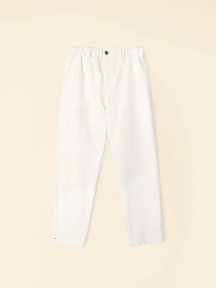 Women Pants and Jumpsuits Xirena White Mercer Denim Pant