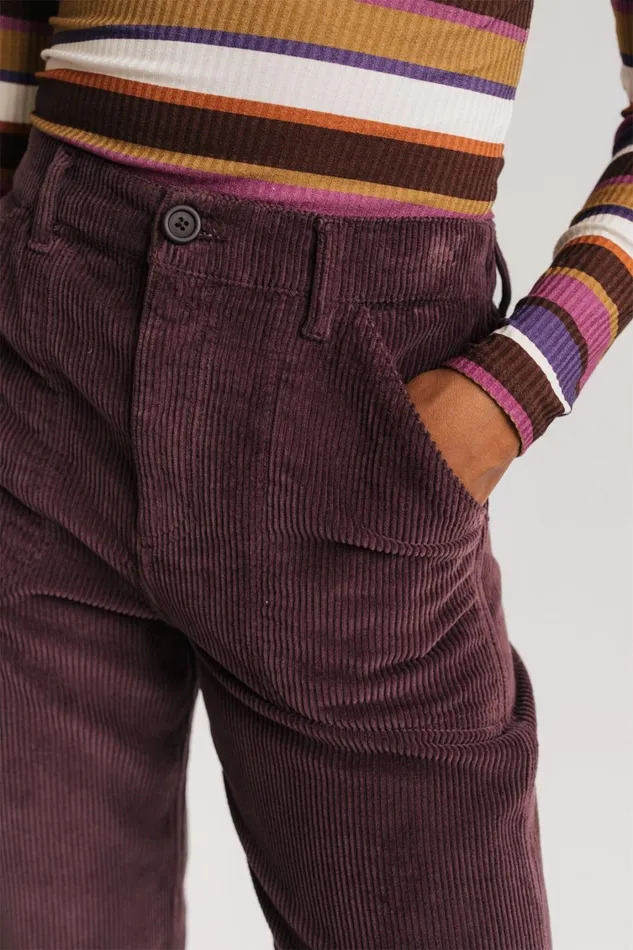 Women Pants Women 8211 Banna 8211 Raisin TWOTHIRDS Pants