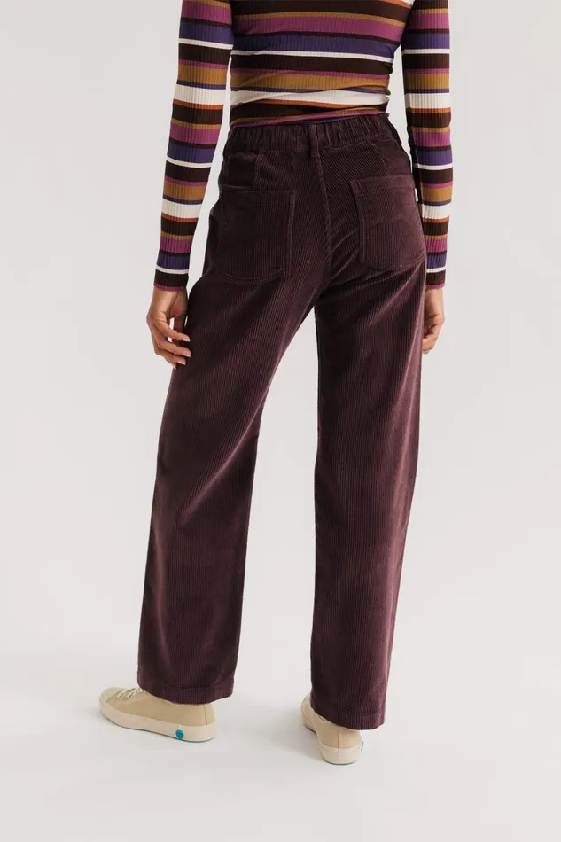 Women Pants Women 8211 Banna 8211 Raisin TWOTHIRDS Pants