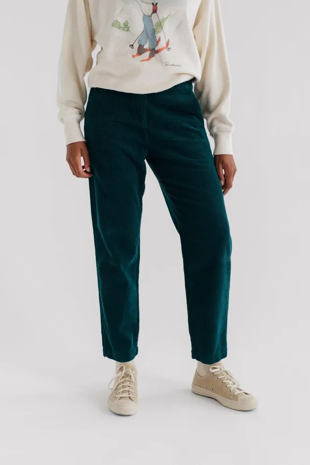 Women Pants Women 8211 Ontong 8211 Mediterranean Green TWOTHIRDS Pants