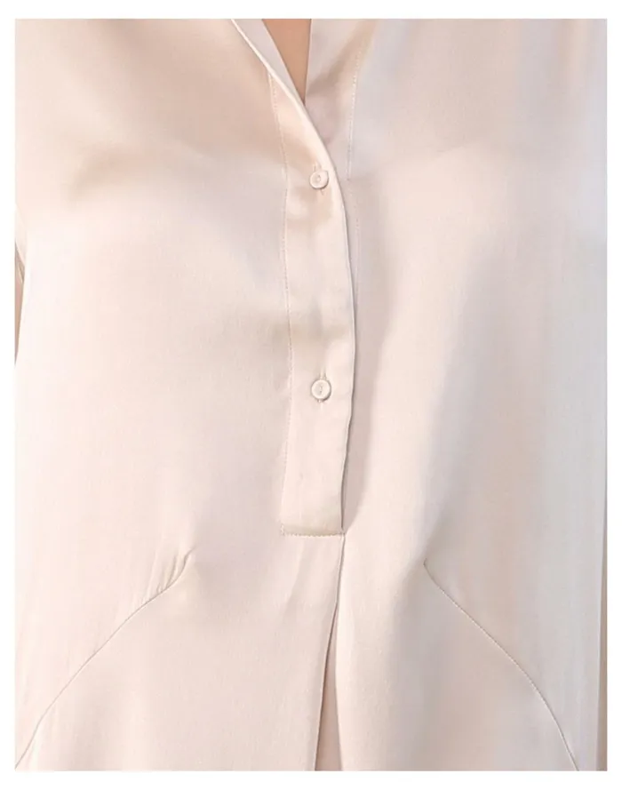 Women Papinelle Sleepwear Pure Silk Nightshirt Nude Madewell Pajamas Women Papinelle Sleepwear Pure Silk Nightshirt Nude Madewell Pajamas