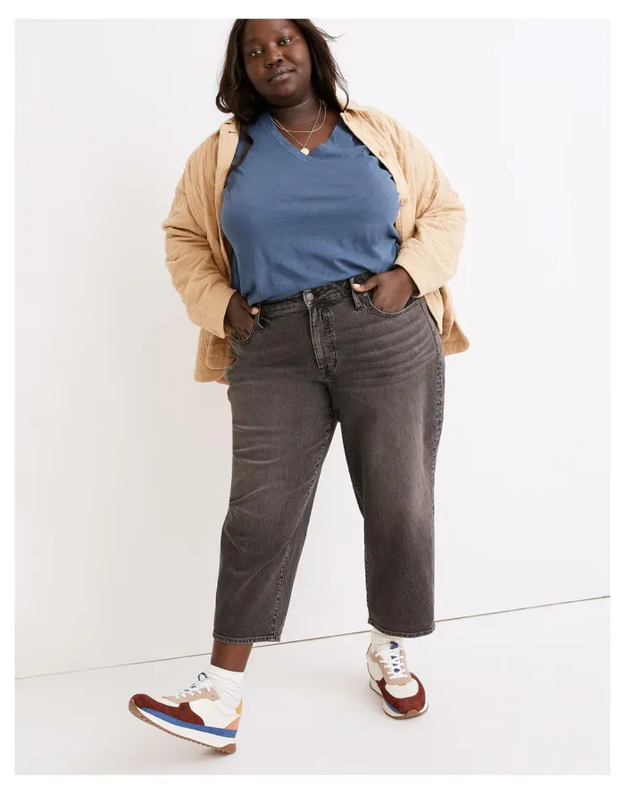 Women Plus Balloon Jeans In Brunswick Wash Brunswick Wash Madewell Jeans