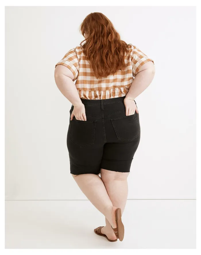 Women Plus Roadtripper Supersoft Biker Shorts In Lunar Wash Lunar Wash Madewell Shorts Women Plus Roadtripper Supersoft Biker Shorts In Lunar Wash Lunar Wash Madewell Shorts
