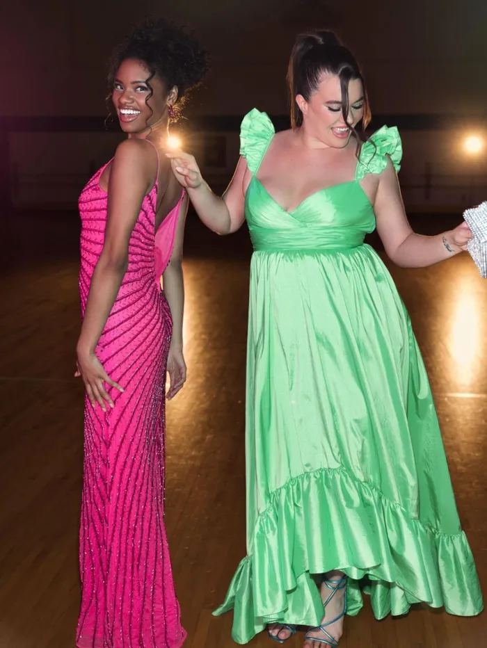 Women Plus Size Dresses Mac Duggal Ruffle Strap High Low Gown Plus Watermelon Women Plus Size Dresses Mac Duggal Ruffle Strap High Low Gown Plus Watermelon