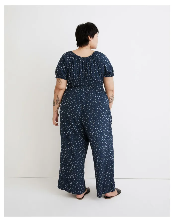 Women Plus Sophia Jumpsuit In Bandana Flower Twilight Madewell Jumpsuits and Overalls Women Plus Sophia Jumpsuit In Bandana Flower Twilight Madewell Jumpsuits and Overalls