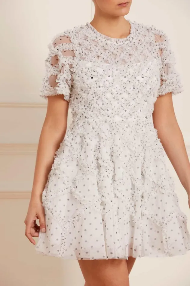 Women Printed Dresses Needle and Thread Polka Dot Evelyn Backless Micro Mini Dress Multi Women Printed Dresses Needle and Thread Polka Dot Evelyn Backless Micro Mini Dress Multi