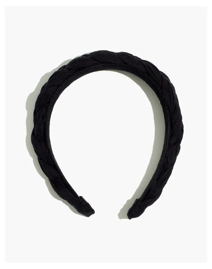 Women Puffy Braided Headband Cloudy Night Madewell Hair Accessories