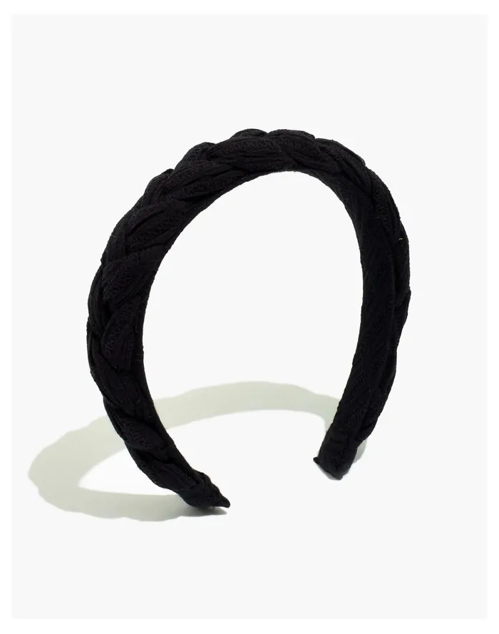 Women Puffy Braided Headband Cloudy Night Madewell Hair Accessories Women Puffy Braided Headband Cloudy Night Madewell Hair Accessories