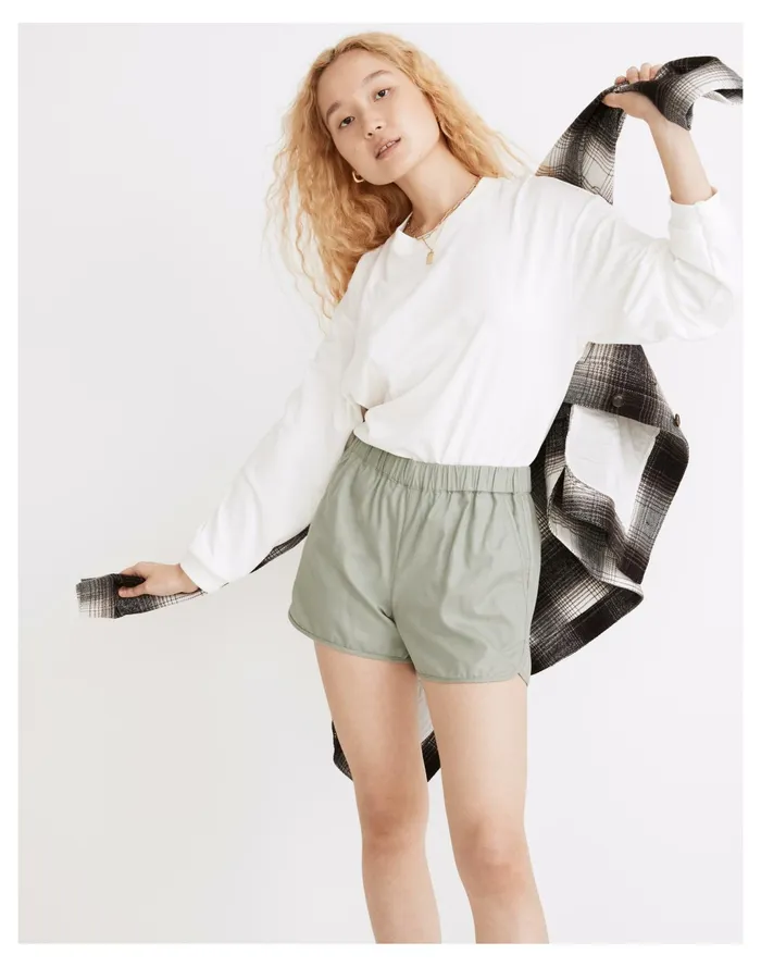 Women Pull On Shorts Frosted Willow Madewell Shorts