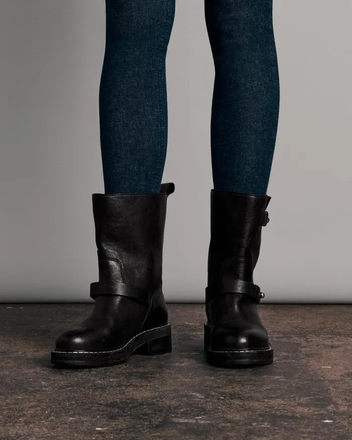 Women Rag and Bone Boots RB Moto Boot Black Women Rag and Bone Boots RB Moto Boot Black