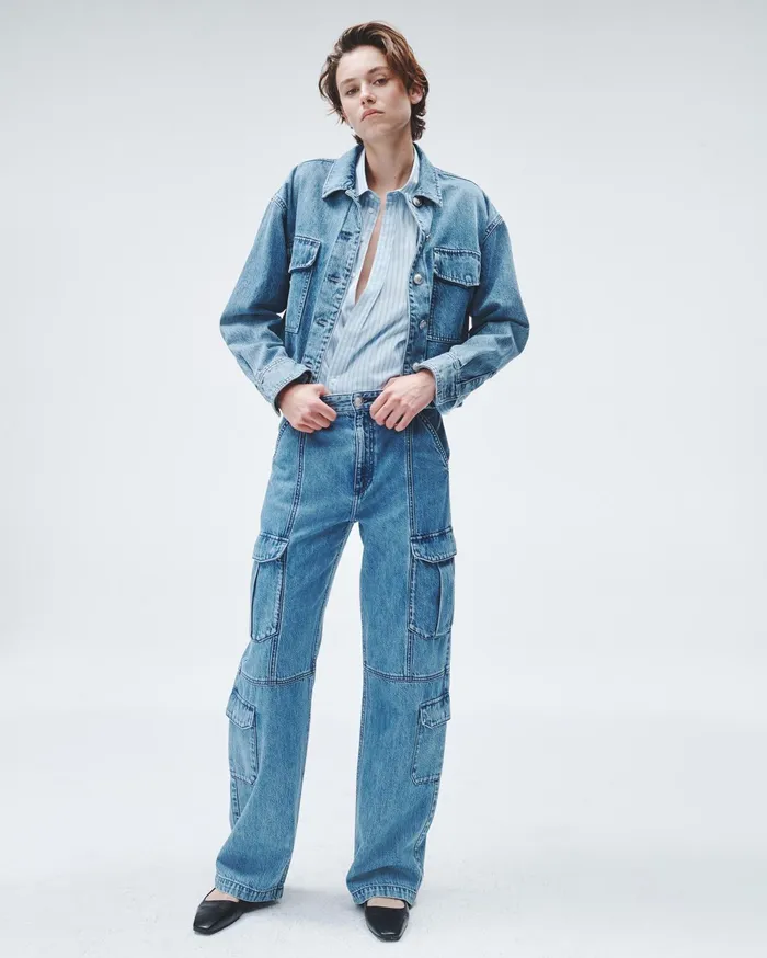 Women Rag and Bone Coats and Jackets Jaiden Denim Shirt Jacket Elle