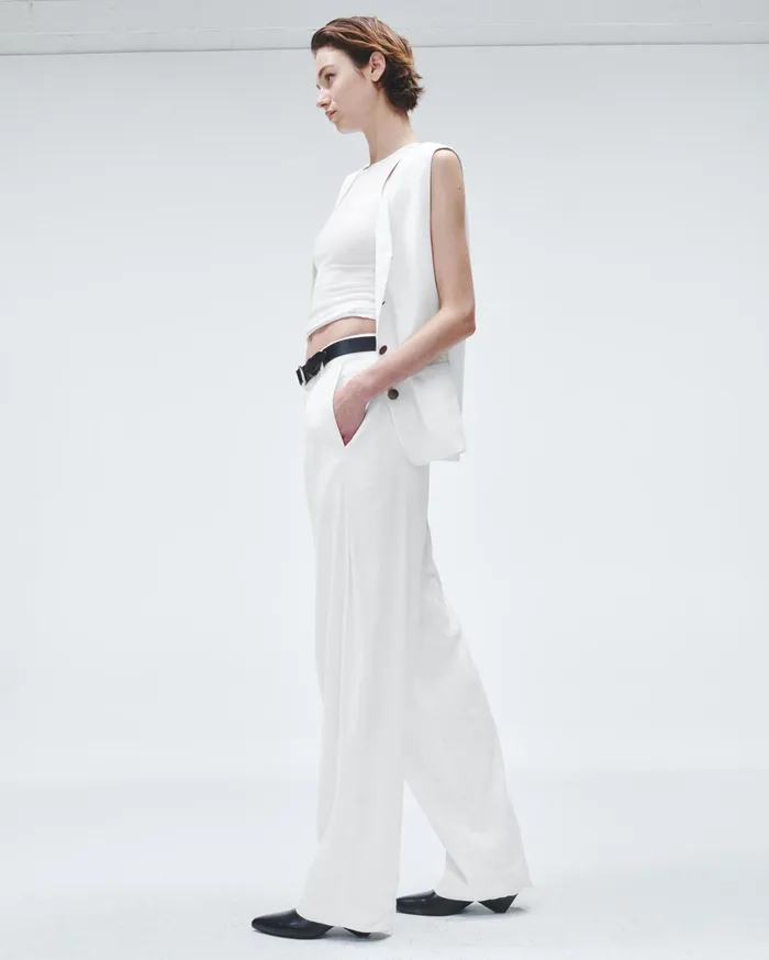 Women Rag and Bone Pants Donovan Linen Pant White Women Rag and Bone Pants Donovan Linen Pant White