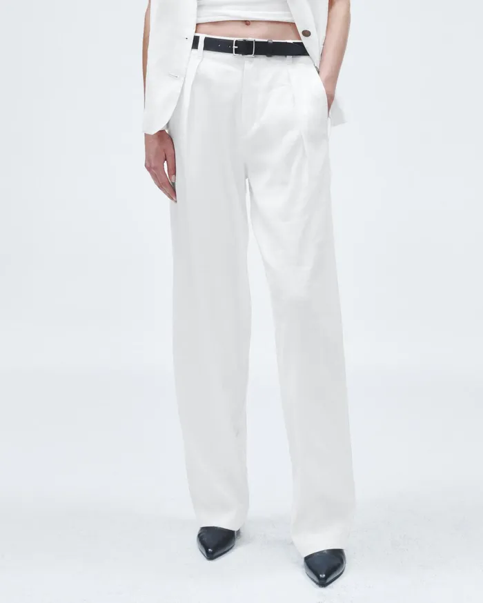 Women Rag and Bone Pants Donovan Linen Pant White Women Rag and Bone Pants Donovan Linen Pant White