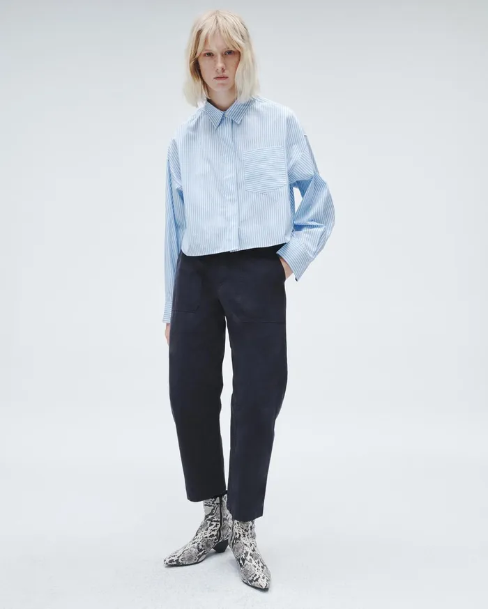 Women Rag and Bone Pants Leyton Workwear Cotton Pant Salute