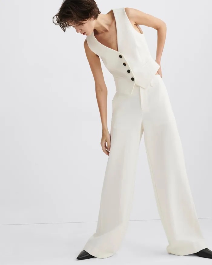 Women Rag and Bone Pants Sofie Ponte Pant Ivory
