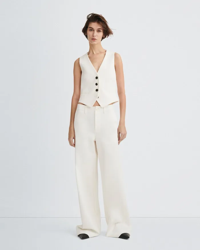 Women Rag and Bone Pants Sofie Ponte Pant Ivory Women Rag and Bone Pants Sofie Ponte Pant Ivory