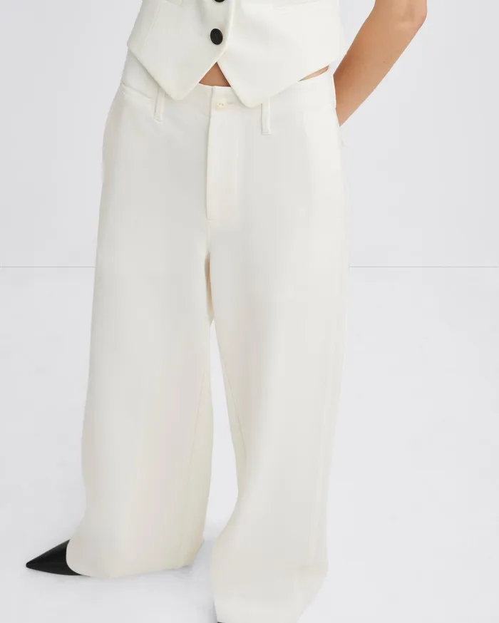 Women Rag and Bone Pants Sofie Ponte Pant Ivory Women Rag and Bone Pants Sofie Ponte Pant Ivory