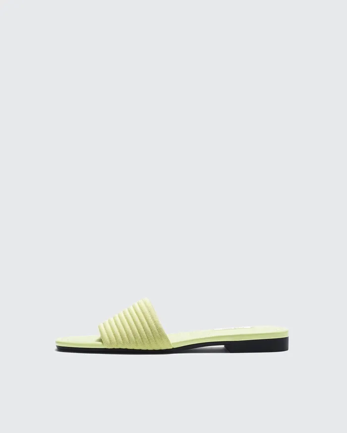 Women Rag and Bone Sandals Ellis Slide Gem Green