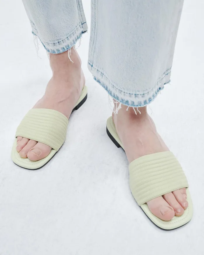 Women Rag and Bone Sandals Ellis Slide Gem Green Women Rag and Bone Sandals Ellis Slide Gem Green