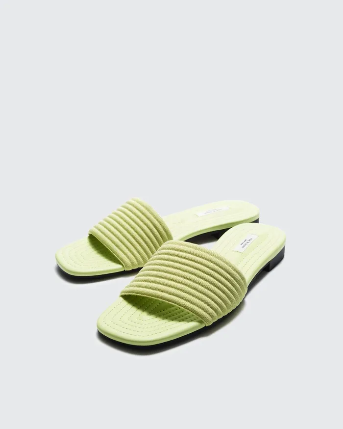 Women Rag and Bone Sandals Ellis Slide Gem Green Women Rag and Bone Sandals Ellis Slide Gem Green