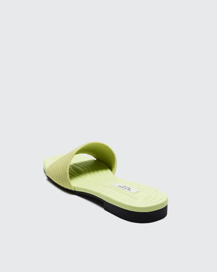 Women Rag and Bone Sandals Ellis Slide Gem Green Women Rag and Bone Sandals Ellis Slide Gem Green