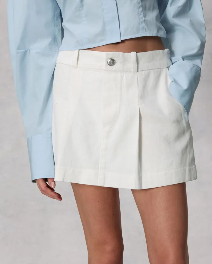 Women Rag and Bone Shorts Featherweight Esme Skort White Women Rag and Bone Shorts Featherweight Esme Skort White