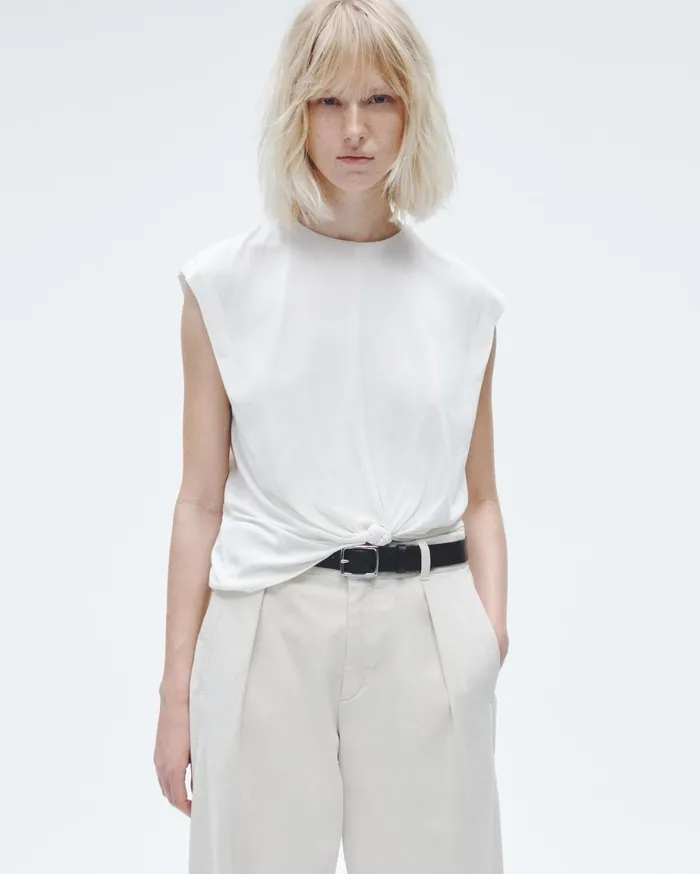 Women Rag and Bone TShirts Jenna Tee Ivory
