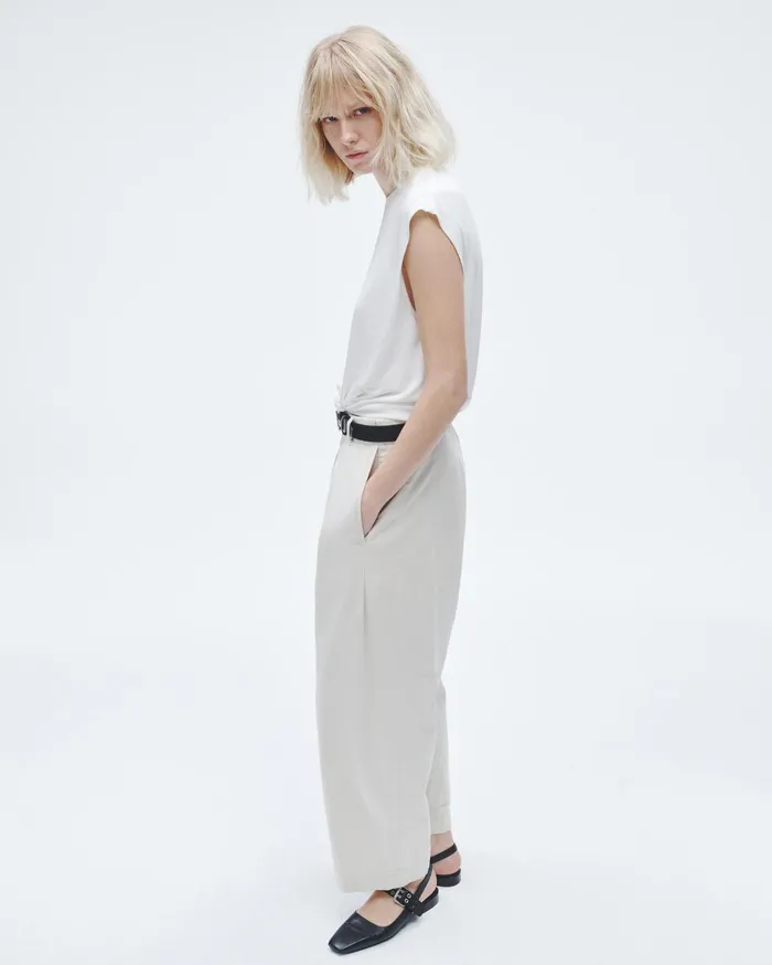 Women Rag and Bone TShirts Jenna Tee Ivory Women Rag and Bone TShirts Jenna Tee Ivory