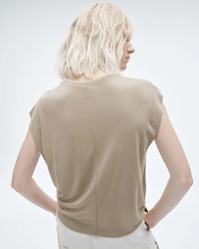 Women Rag and Bone TShirts Jenna Tee Sage Women Rag and Bone TShirts Jenna Tee Sage