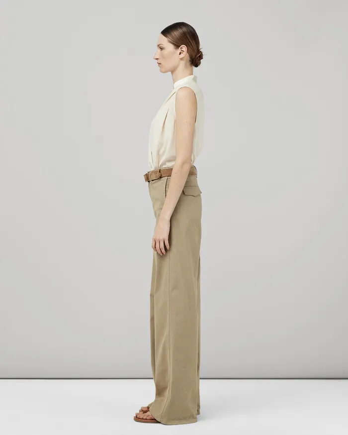 Women Rag and Bone Tops Meredith Satin Blouse Ivory Women Rag and Bone Tops Meredith Satin Blouse Ivory