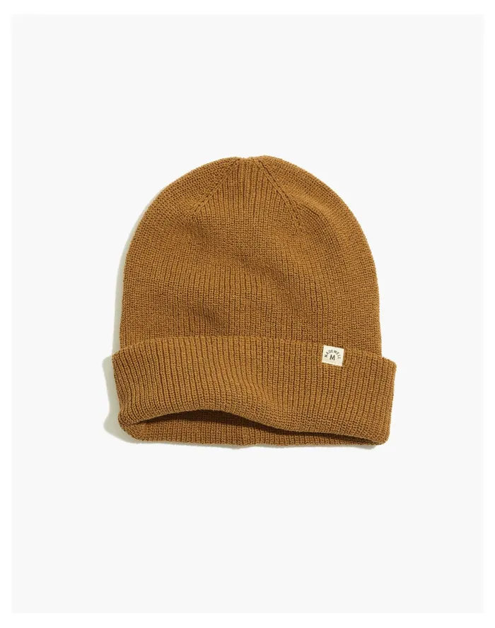 Women Resourced Cotton Cuffed Beanie Dried Cedar Madewell Hats