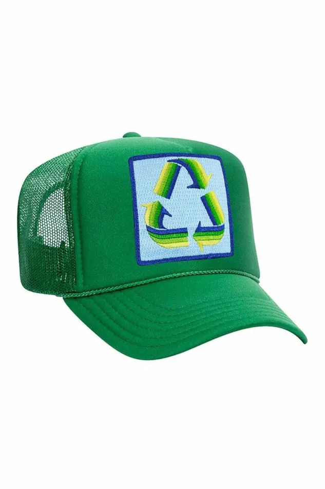 Women RECYCLE TRUCKER HAT Aviator Nation TruckerHats Women RECYCLE TRUCKER HAT Aviator Nation TruckerHats