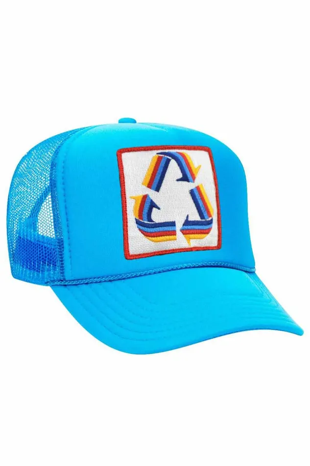 Women RECYCLE TRUCKER HAT Aviator Nation TruckerHats Women RECYCLE TRUCKER HAT Aviator Nation TruckerHats