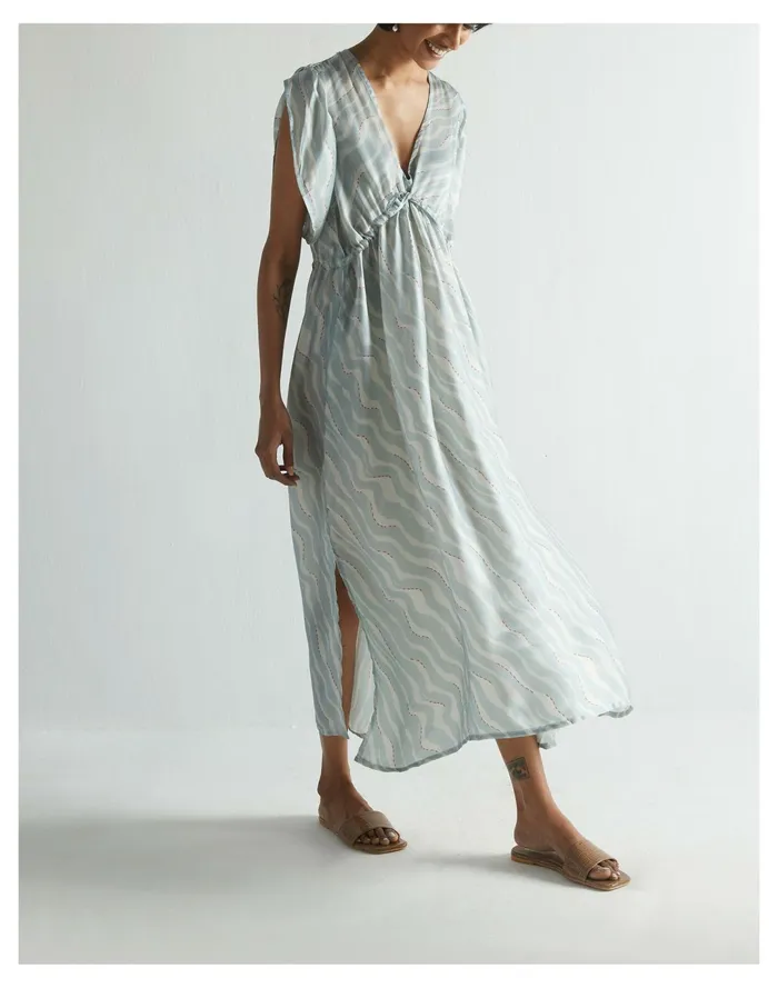 Women Reistor The Beach To Bar Dress Light Blue Madewell Dresses Women Reistor The Beach To Bar Dress Light Blue Madewell Dresses