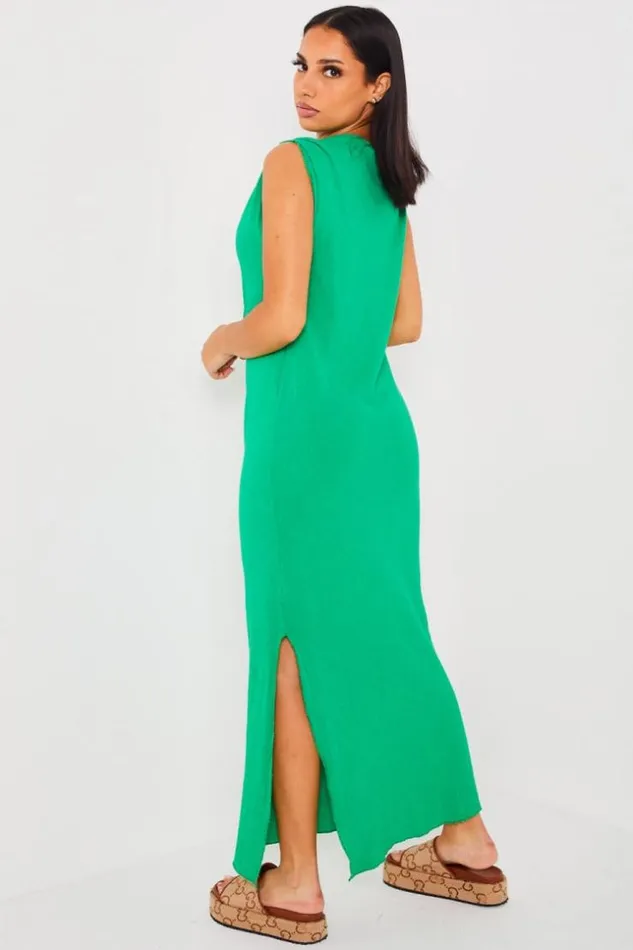 Women Robe Texture Verte Sans Manche Coupe Droite Longue Green Brentiny Paris Short Dresses Women Robe Texture Verte Sans Manche Coupe Droite Longue Green Brentiny Paris Short Dresses