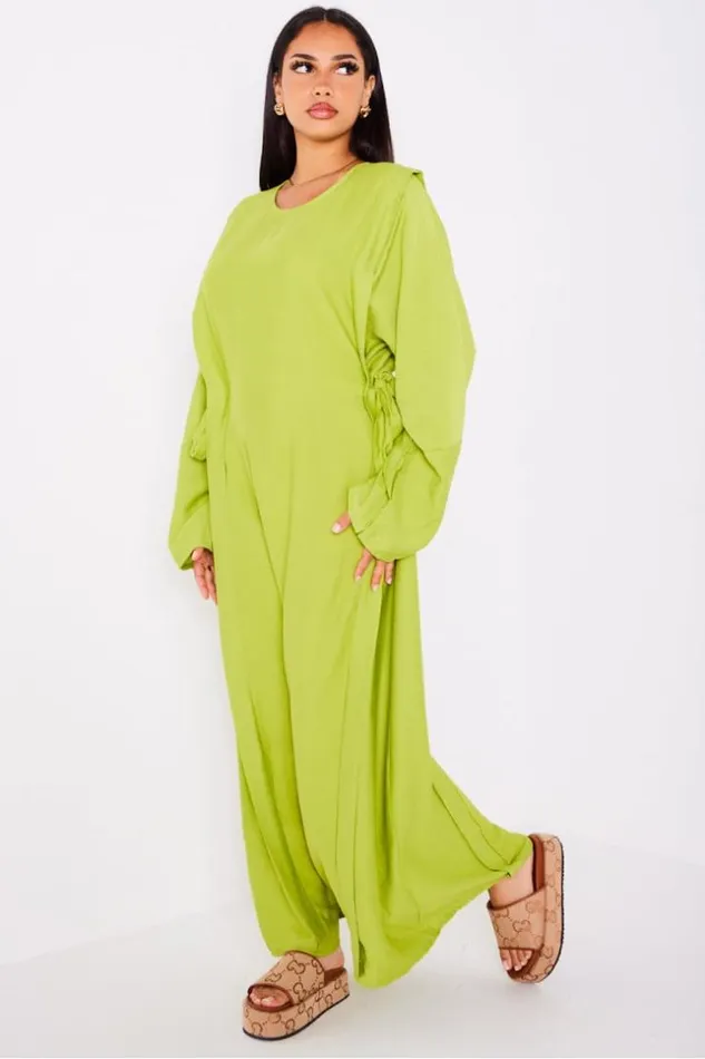 Women Robe Vert Empicement Nou Sur Les Cts Green Brentiny Paris Short Dresses Women Robe Vert Empicement Nou Sur Les Cts Green Brentiny Paris Short Dresses