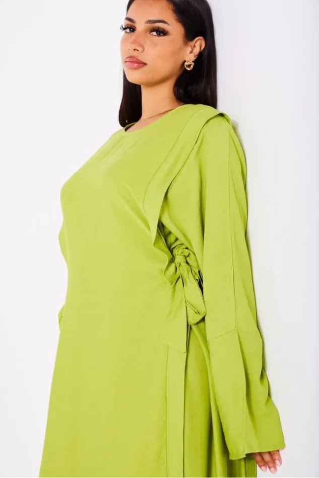 Women Robe Vert Empicement Nou Sur Les Cts Green Brentiny Paris Short Dresses Women Robe Vert Empicement Nou Sur Les Cts Green Brentiny Paris Short Dresses