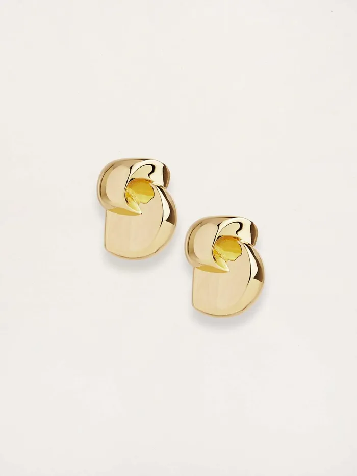 Women Rylan 8211 Modernist Earrings In Gold The UNDONE Earrings