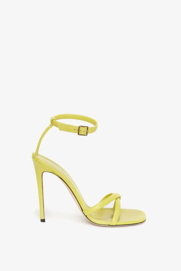Women Sandals Victoria Beckham Anne Sandal In Sunshine Yellow