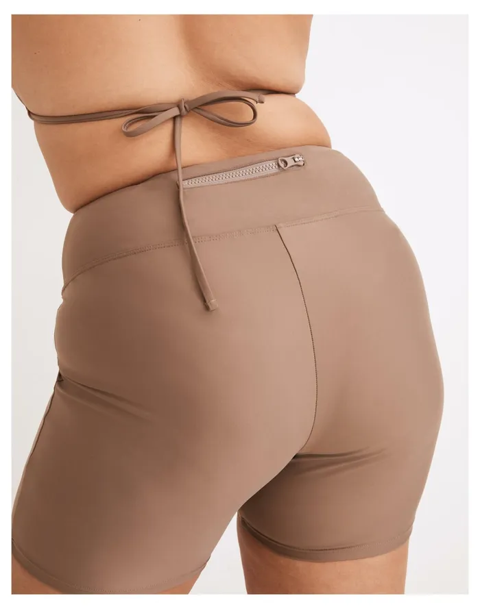 Women Second Wave Swim Biker Shorts Castle Rock Madewell Swim Women Second Wave Swim Biker Shorts Castle Rock Madewell Swim