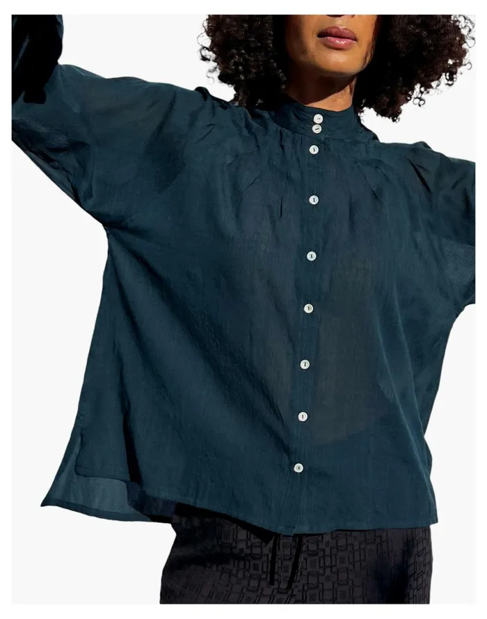 Women Seek Collective Juliet Shirt Dark Green Madewell Tops and Shirts