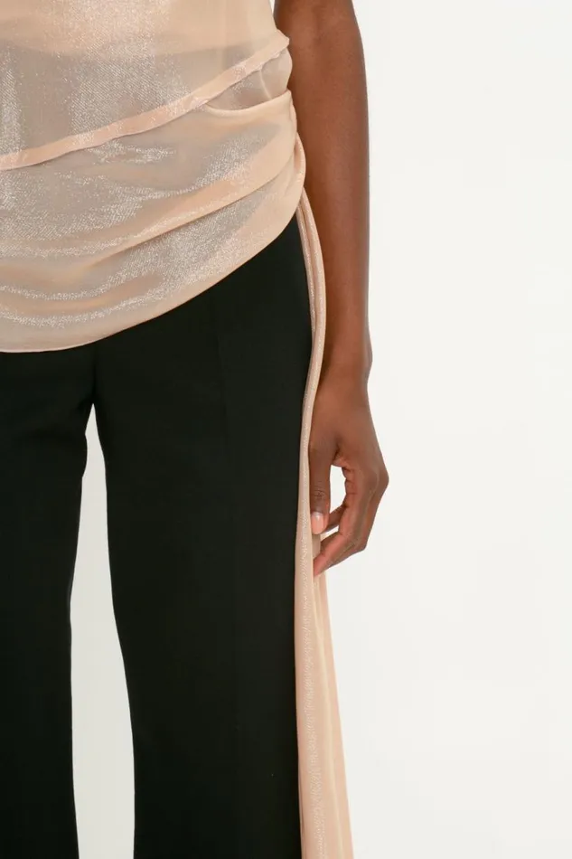 Women Shirts and Tops Victoria Beckham Flower Detail Cami Top In Rosewater