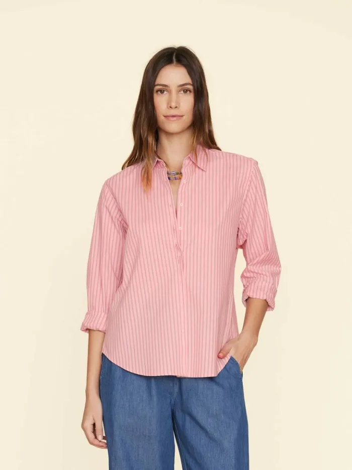 Women Shirts Xirena Cameo Rose Quinn Shirt