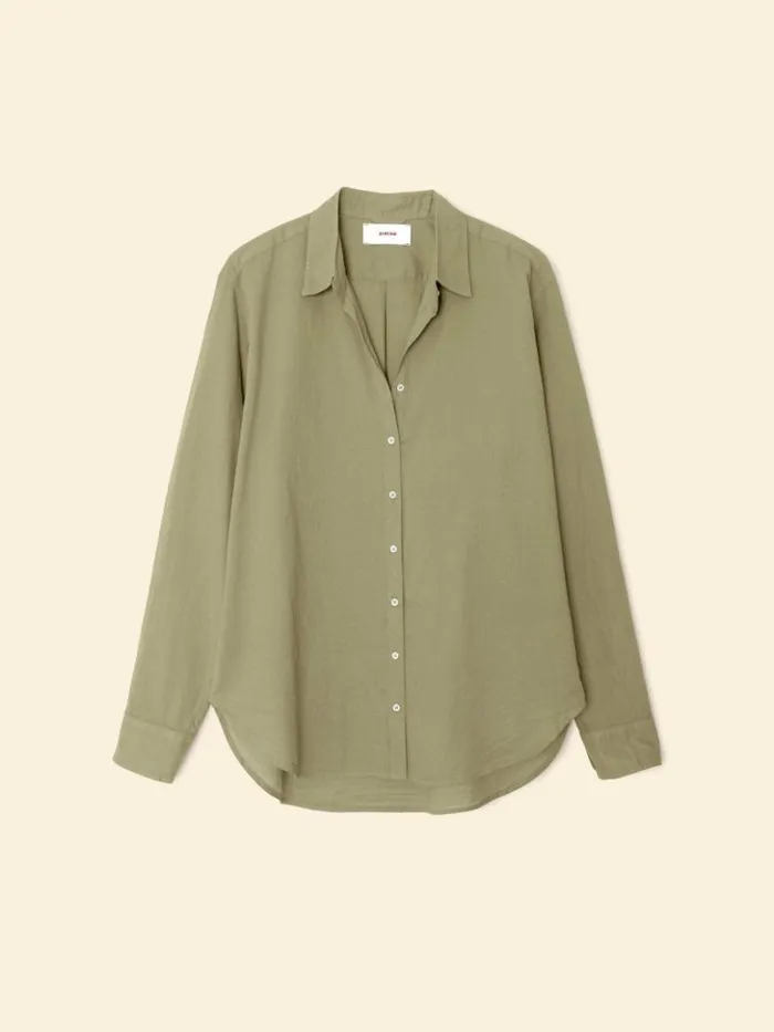 Women Shirts Xirena Dark Seagrass Beau Shirt